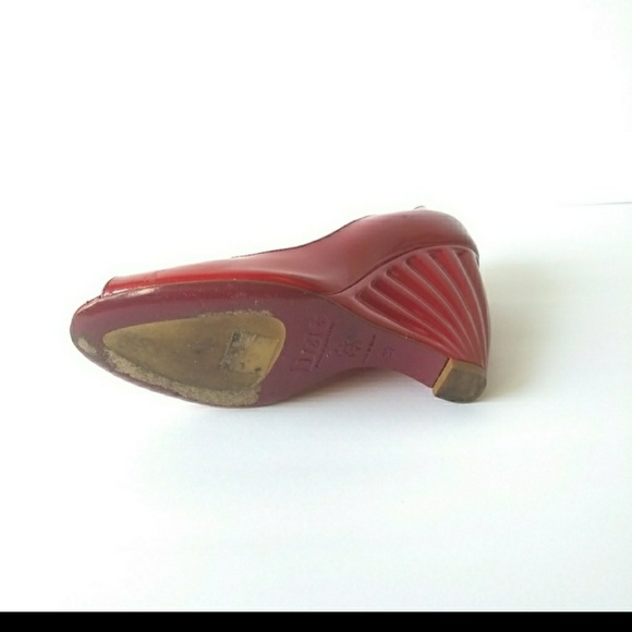 Dolce & Gabbana | Shoes | Vintage Rare Dolce Gabbana Red  Dolce Gabbana Red Patent wedges